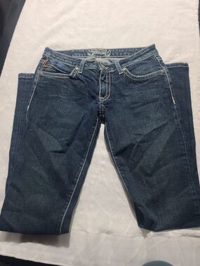 Robin's Jean Dark Blue Straight Leg Women's Jeans